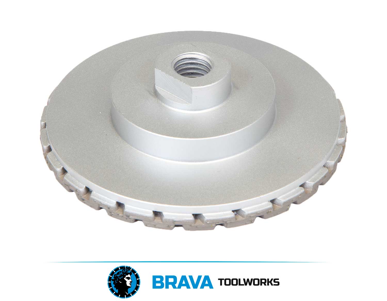 BRAVA Toolworks 100mm Diamond Cup Wheel (M14 Thread) from B+BTec