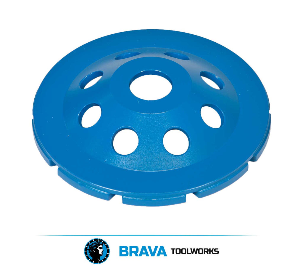 BRAVA Toolworks 125mm Diamond Cup Wheel (22.2mm Bore) from B+BTec