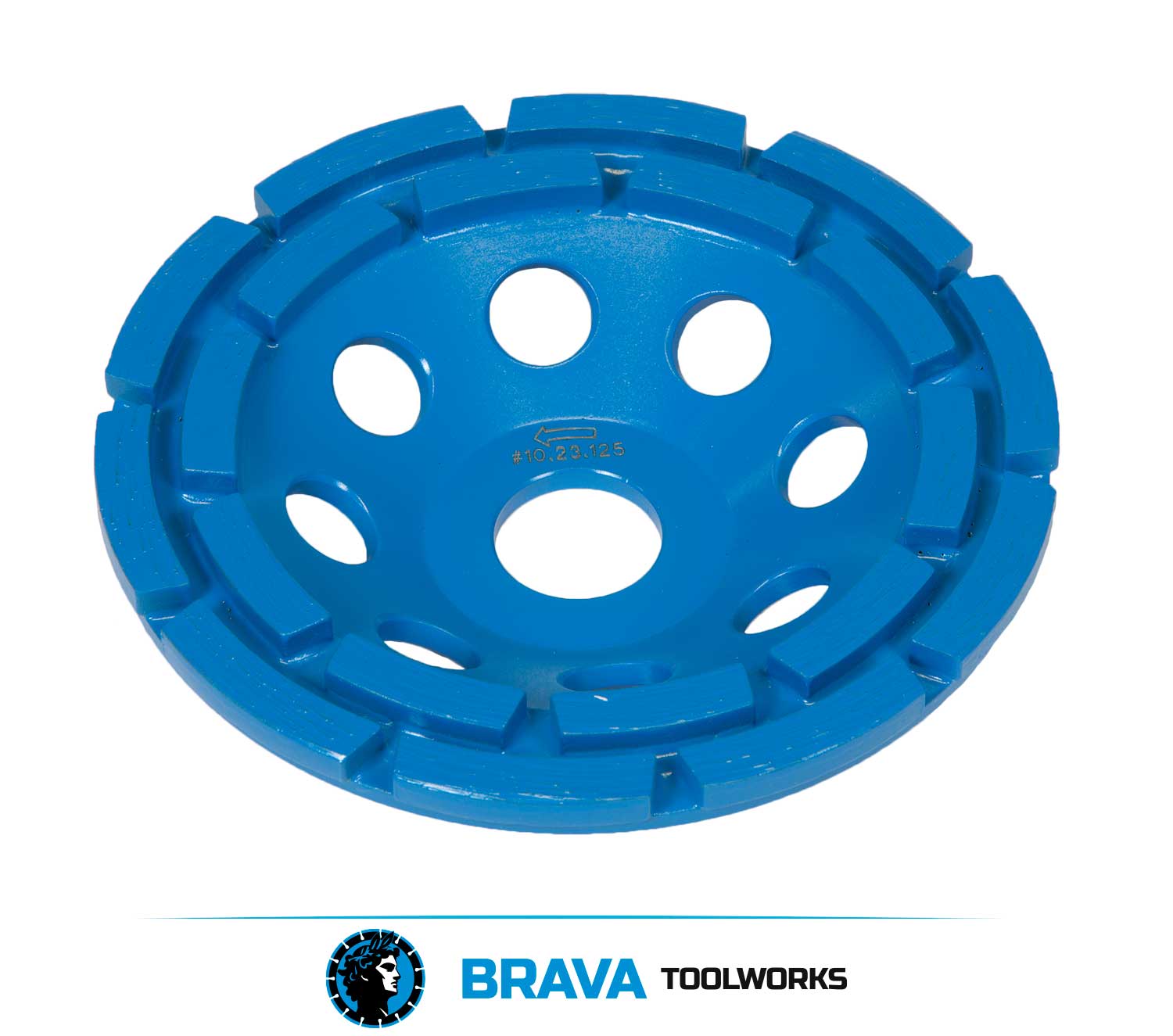 BRAVA Toolworks 125mm Diamond Cup Wheel (22.2mm Bore) from B+BTec