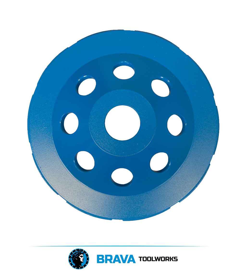 BRAVA Toolworks 125mm Diamond Cup Wheel (22.2mm Bore) from B+BTec
