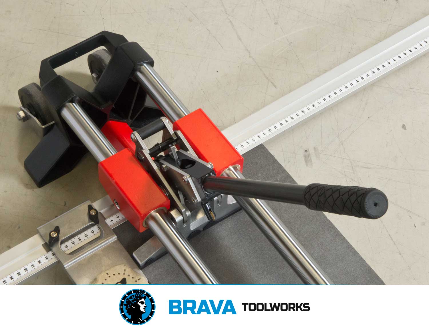 BRAVA Toolworks Spider Ultra 105 from B+BTec – Professional Manual Tile Cutter (105cm)