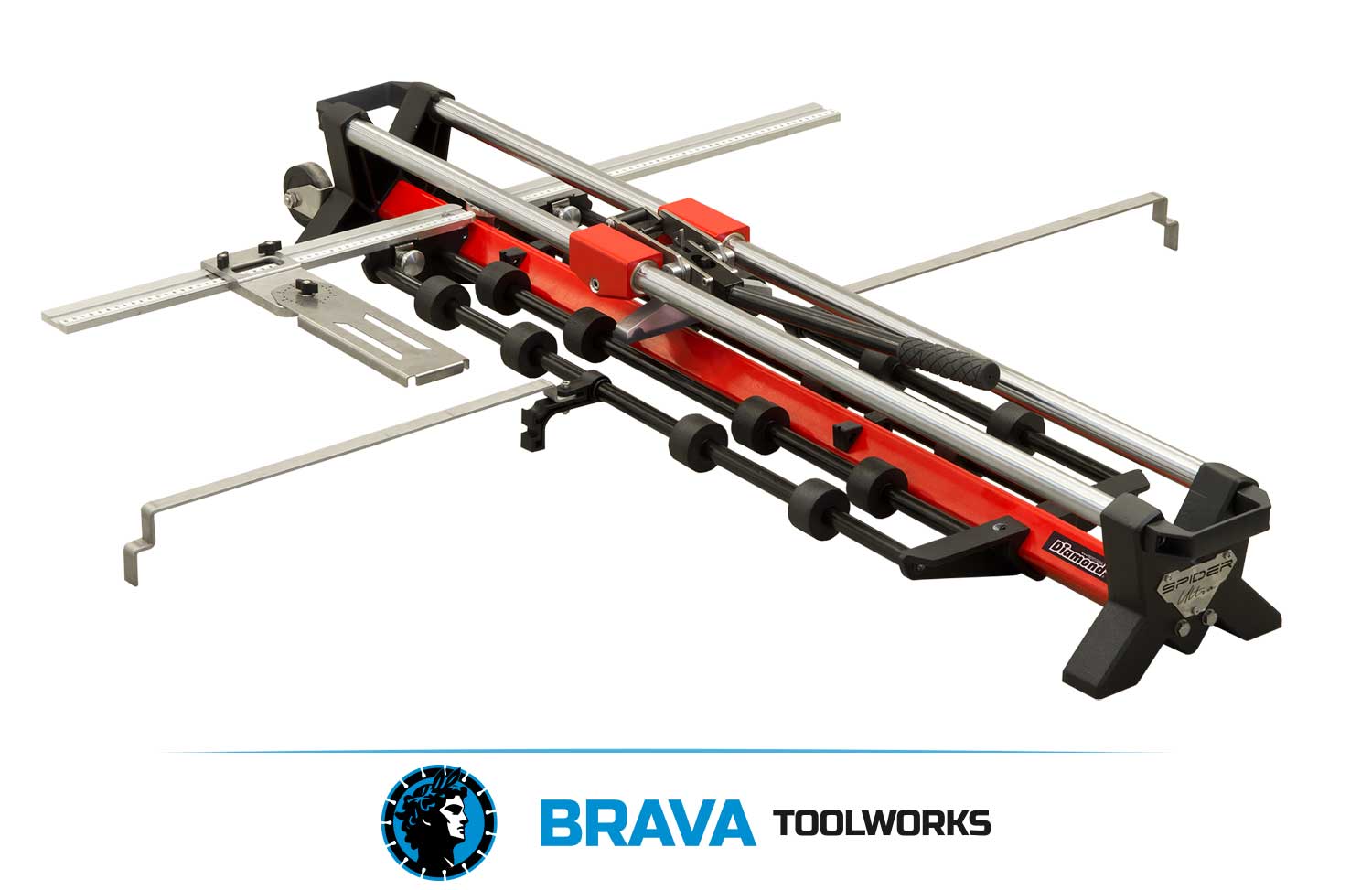 BRAVA Toolworks Spider Ultra 105 from B+BTec – Professional Manual Tile Cutter (105cm)