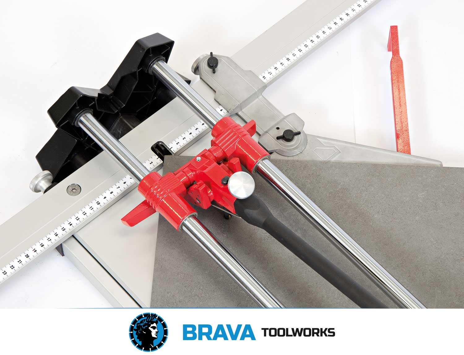 BRAVA Toolworks Viper 95 from B+BTec – Professional Manual Tile Cutter (95cm)