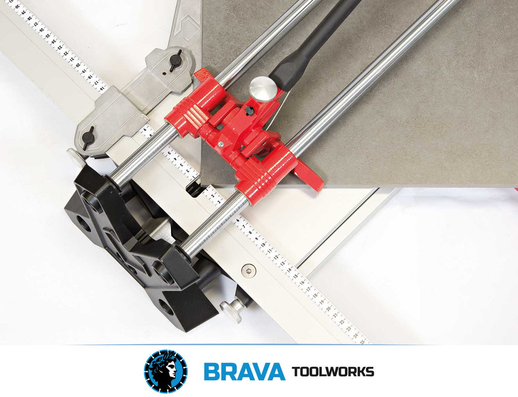 BRAVA Toolworks Viper 95 from B+BTec – Professional Manual Tile Cutter (95cm)