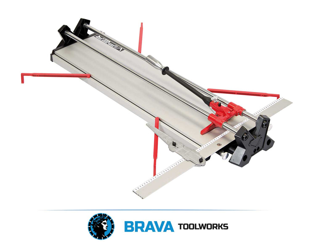 BRAVA Toolworks Viper 95 from B+BTec – Professional Manual Tile Cutter (95cm)
