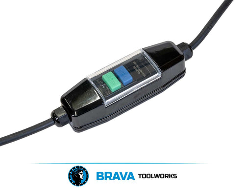 BRAVA Toolworks 240v PRCD Safety Cable from B+BTec