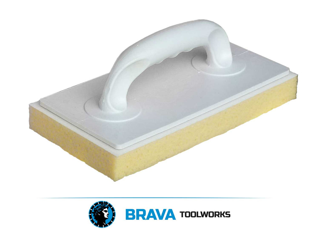 BRAVA Toolworks Wall Sponge 280mmx140mm with Handle from B+BTec