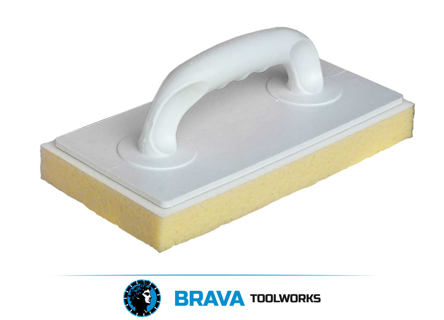 BRAVA Toolworks Wall Sponge 280mmx140mm with Handle from B+BTec