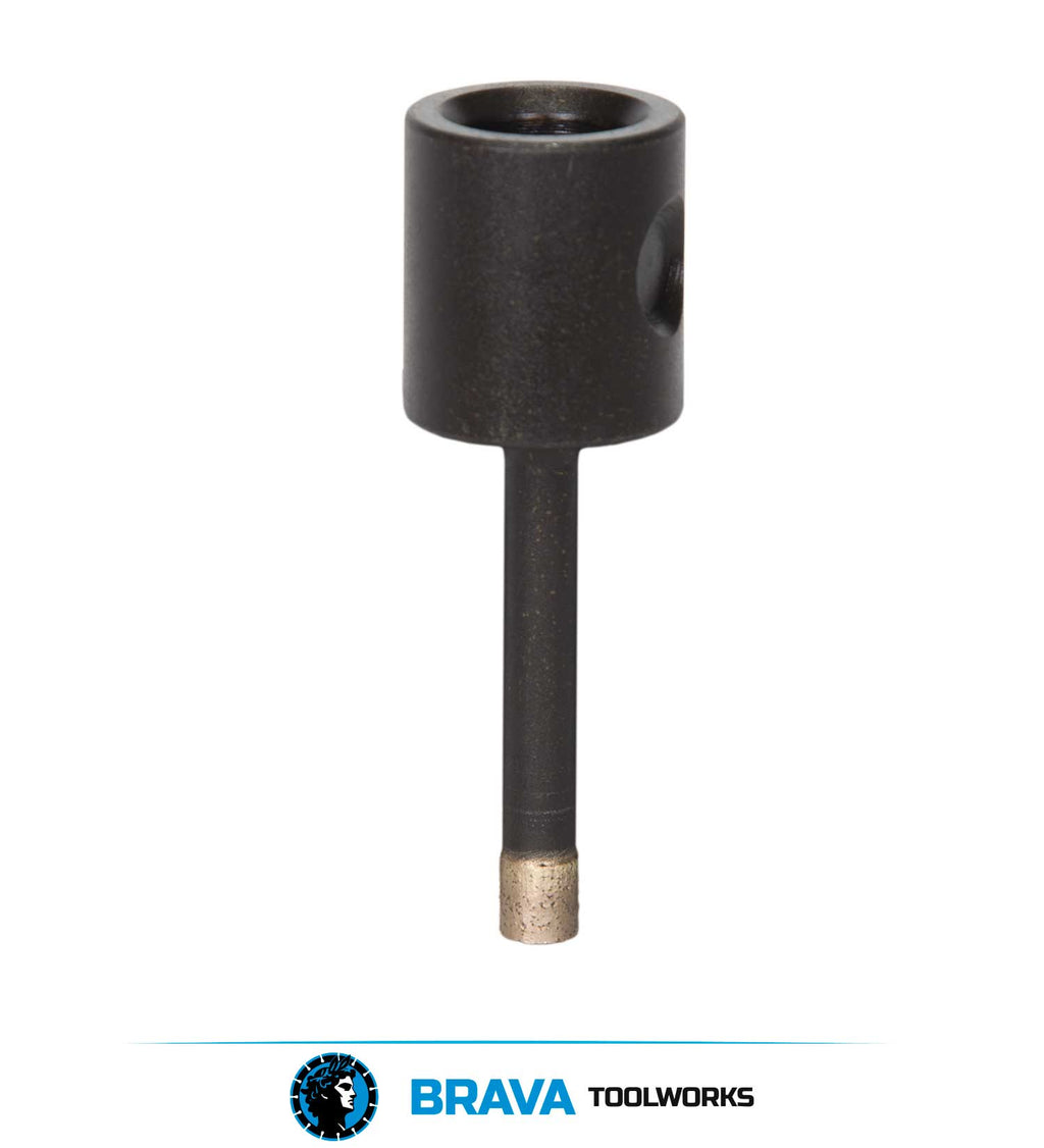BRAVA Toolworks Diamond³ Ø4mm - Ø68mm Premium Wet Tile Bit from B+BTec