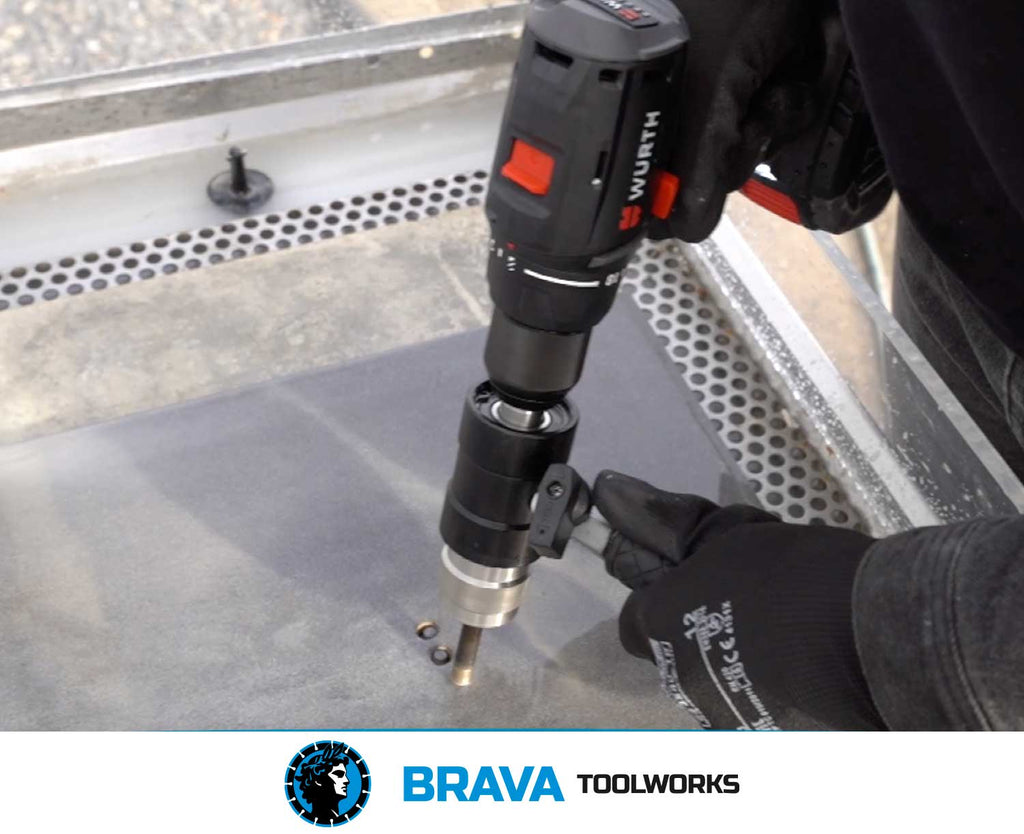 BRAVA Toolworks UDA 68 Tile Drill Adapter from B+BTec