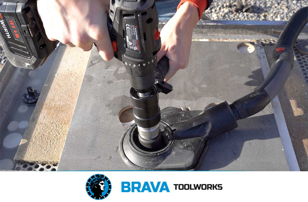 BRAVA Toolworks UDA 68 Tile Drill Adapter from B+BTec