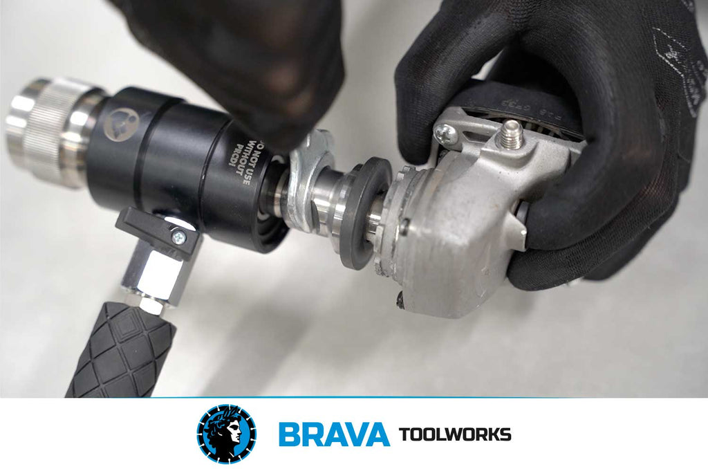 BRAVA Toolworks UDGA 68 Angle Grinder Adapter from B+BTec