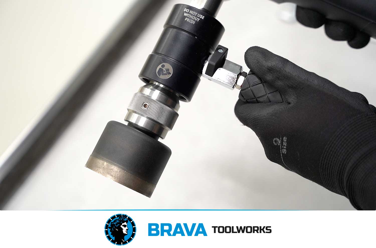 BRAVA Toolworks UDGA 68 Angle Grinder Adapter from B+BTec