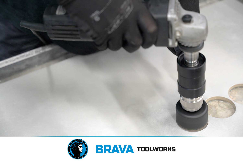 BRAVA Toolworks UDGA 68 Angle Grinder Adapter from B+BTec